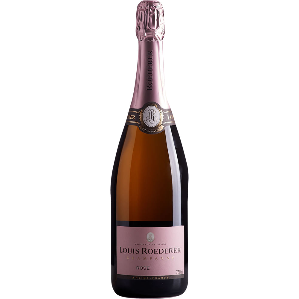 Espumante Louis Roederer Rosé Brut França Champagne Chardonnay, Pinot Noir 750ml