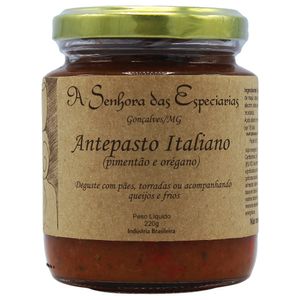Antepasto Italiano A Senhora das Especiarias 220g