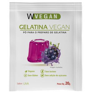 Gelatina de Uva Vegana WVegan 20g