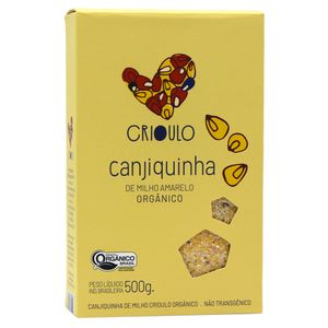 Canjiquinha de Milho Amarelo Orgânica Crioulo 500g