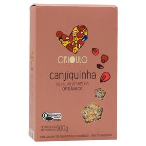 Canjiquinha de Milho Vermelho Orgânica Crioulo 500g