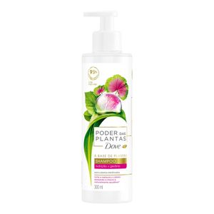 Shampoo Poder das Plantas Nutrição + Gerânio Dove 300ml