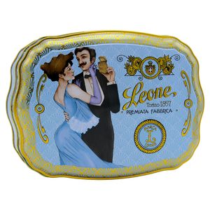 Bala de Geleia Sabor Frutas Sortidas Leone Lata Azul 200g