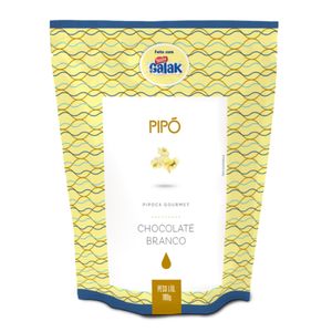 Pipoca de Chocolate Branco Galak Pipó 100g
