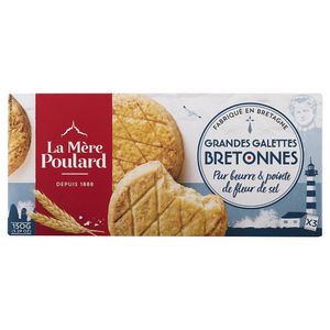 Biscoitos Amanteigados com Flor de Sal La Mère Poulard 150g
