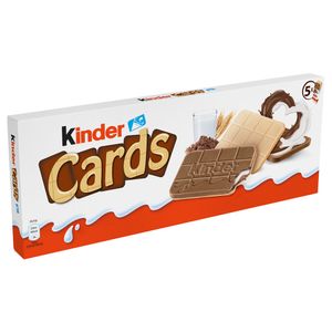Bolacha Recheada Kinder Cards Ferrero 128g