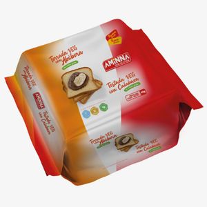 Torrada com Abóbora Sem Glúten e Vegana Aminna 90g