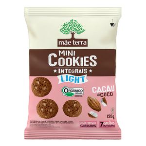 Minis Cookies Integrais Light Mãe Terra 120g