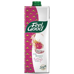 Chá Branco Sabor Pitaya Sem Açúcar Feel Good 1L