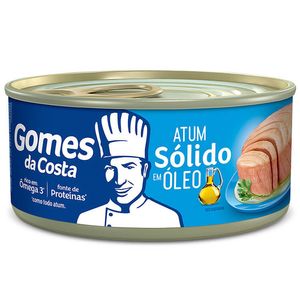 Atum Sólido em Óleo Gomes da Costa 170g