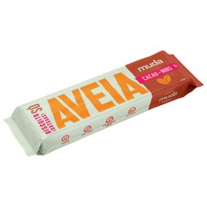 Biscoito de Aveia Sabor Cacau e Nibs Muda 100g