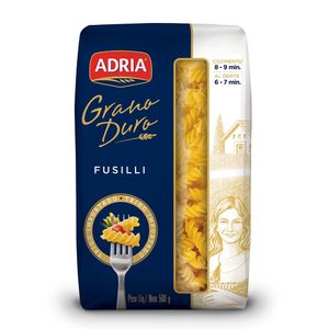 Macarrão Fusilli Grano Duro Adria 500g
