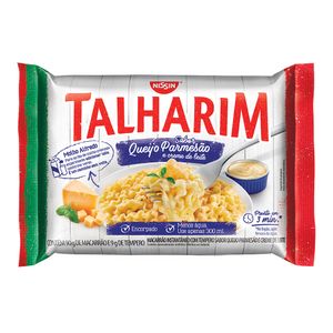 Macarrão Instantâneo Sabor Queijo Parmesão e Creme de Leite Nissin Talharim 90g