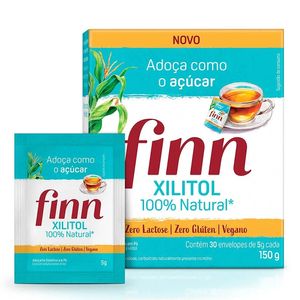 Adoçante 100% Natural Xilitol Finn 150g