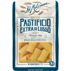 Macarrão Mezzi Rigatoni Nº32 La Molisana 500g