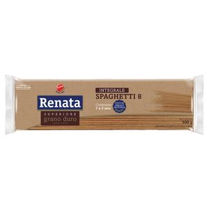 Macarrão Integral Espaguete N°8 Grano Duro Renata 500g