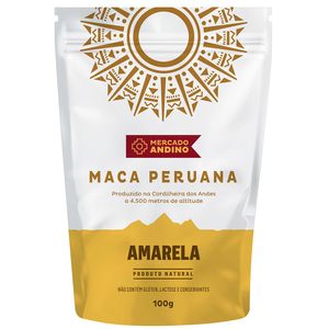 Maca Peruana Amarela Mercado Andino 100g