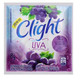 Suco de Uva em Pó Zero Açúcar Clight 8g
