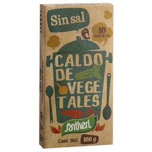 Caldo de Vegetais Sem Sal Santiveri 100g