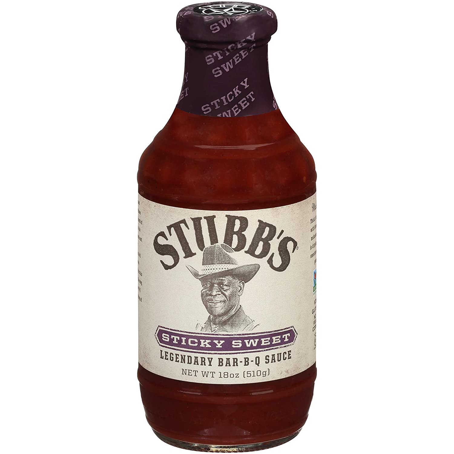 Molho Barbecue Sticky Sweet Stubbs 510g