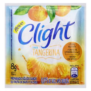 Suco de Tangerina em Pó Zero Açúcar Clight 8g