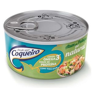 Atum em Pedaços ao Natural Coqueiro 170g