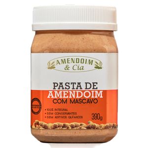Pasta de Amendoim com Mascavo Amendoim & Cia 390g