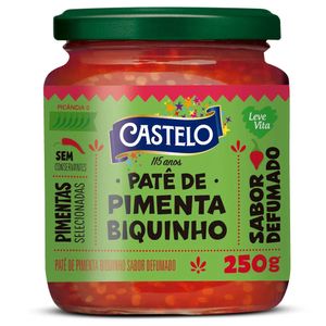 Patê de Pimenta Biquinho Castelo 250g