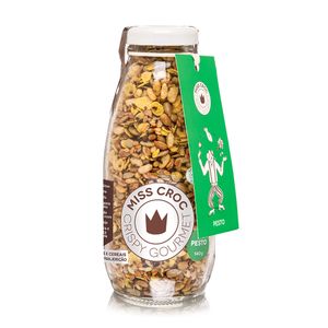 Crisp Sabor Pesto Gourmet Vegano Miss Croc 140g