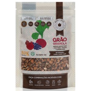 Grão Granola Mix Vermelho Vegano Miss Croc 200g