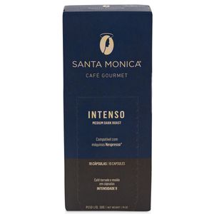 Café Santa Monica Intenso Em Cápsulas 10 Unidades