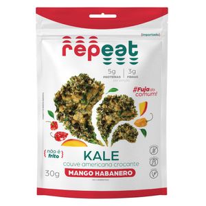 Snack de Couve Vegano Kale Mango Habanero Repeat 30g