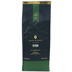 Café Gourmet Orgânico Moído Santa Monica 250g
