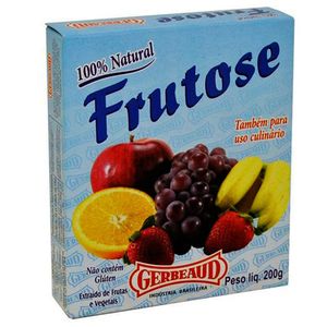 Adoçante em Pó Frutose Sem Glúten Gerbeaud 200g