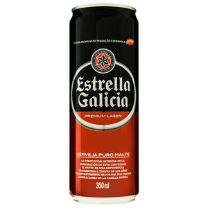 Cerveja Puro Malte Estrella Galicia 350ml