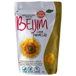 Queijo Ralado Vegetal Sabor Parmesão Beijim 80g