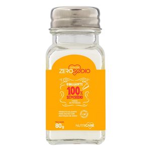 Salgante 100% Sem Sódio Saleiro ZeroSódio 80g
