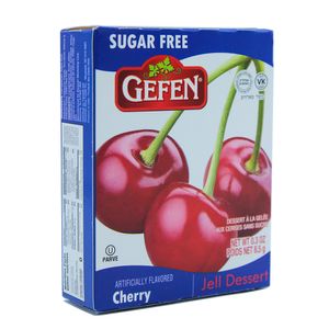 Gelatina Sabor Cereja Sem Açúcar Gefen 8,5g