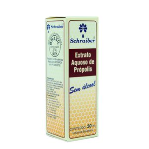 Extrato Aquoso de Própolis Schraiber 30ml