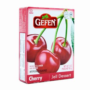 Gelatina Sabor Cereja Gefen 85g