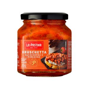 Bruschetta de Alcachofra com Pimentão La Pastina 280g