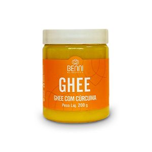 Manteiga Ghee com Cúrcuma Benni 200g
