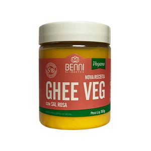 Manteiga Ghee Vegano com Sal Rosa Benni 150g
