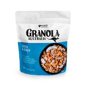 Granola Australia Coco e Caju Hart's Natural 300g