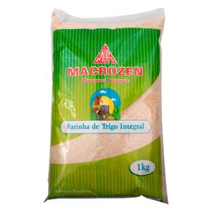 Farinha de Trigo Integral Macrozen 1kg
