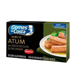 Filés de Atum em Azeite de Oliva Gomes da Costa 125g