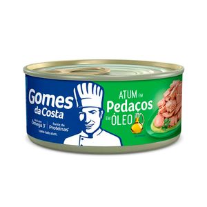 Atum em Pedaços em Óleo Gomes da Costa 170g