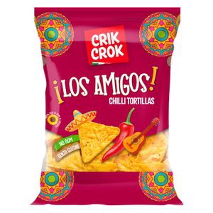 Tortillas de Pimenta Crik Crok 200g