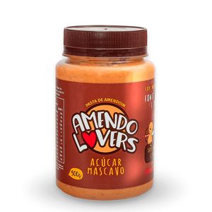 Pasta de Amendoim com Açúcar Mascavo Amendo Lovers 500g