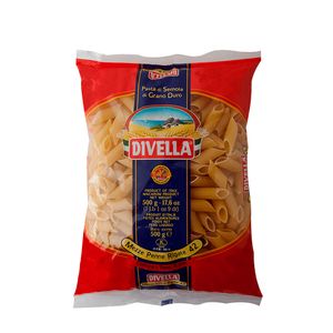 Macarrão Mezze Penne Rigate N°42 Divella 500g